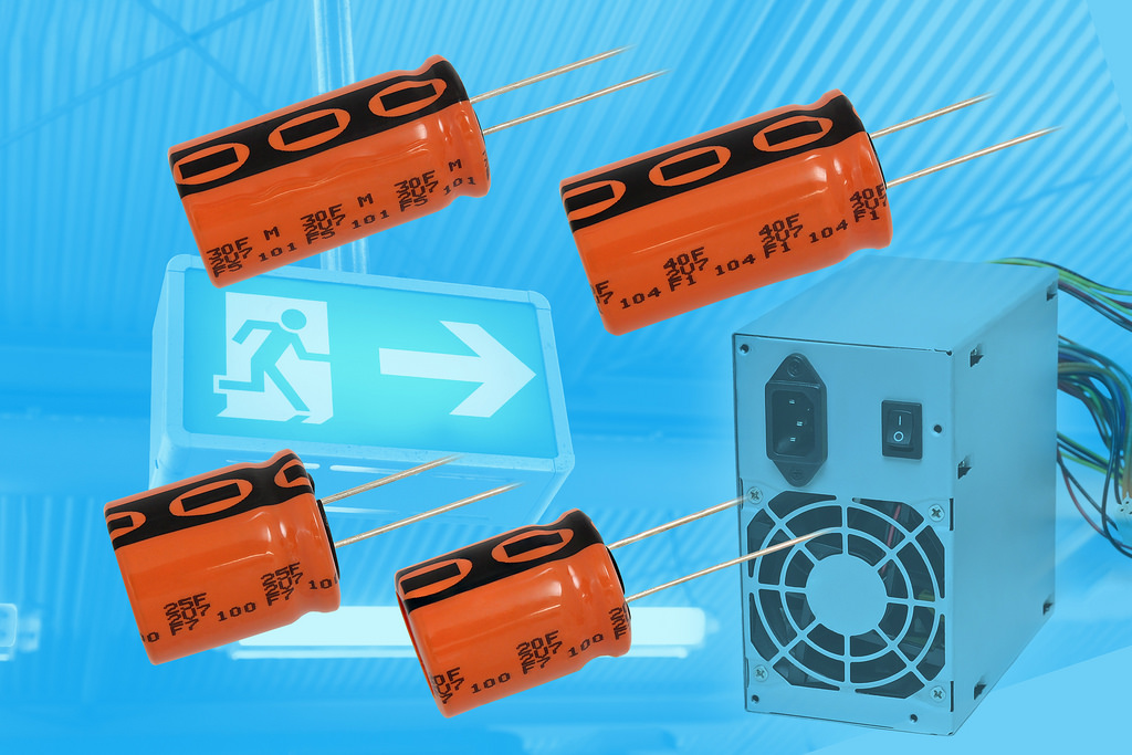 Double-Layer Energy Storage Capacitors Offer Extended Capacitance Values in Additional Case Sizes