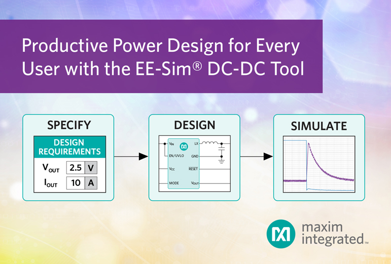 DC-DC Converter Design and Simulation Tool Empowers Designers of any Expertise Level