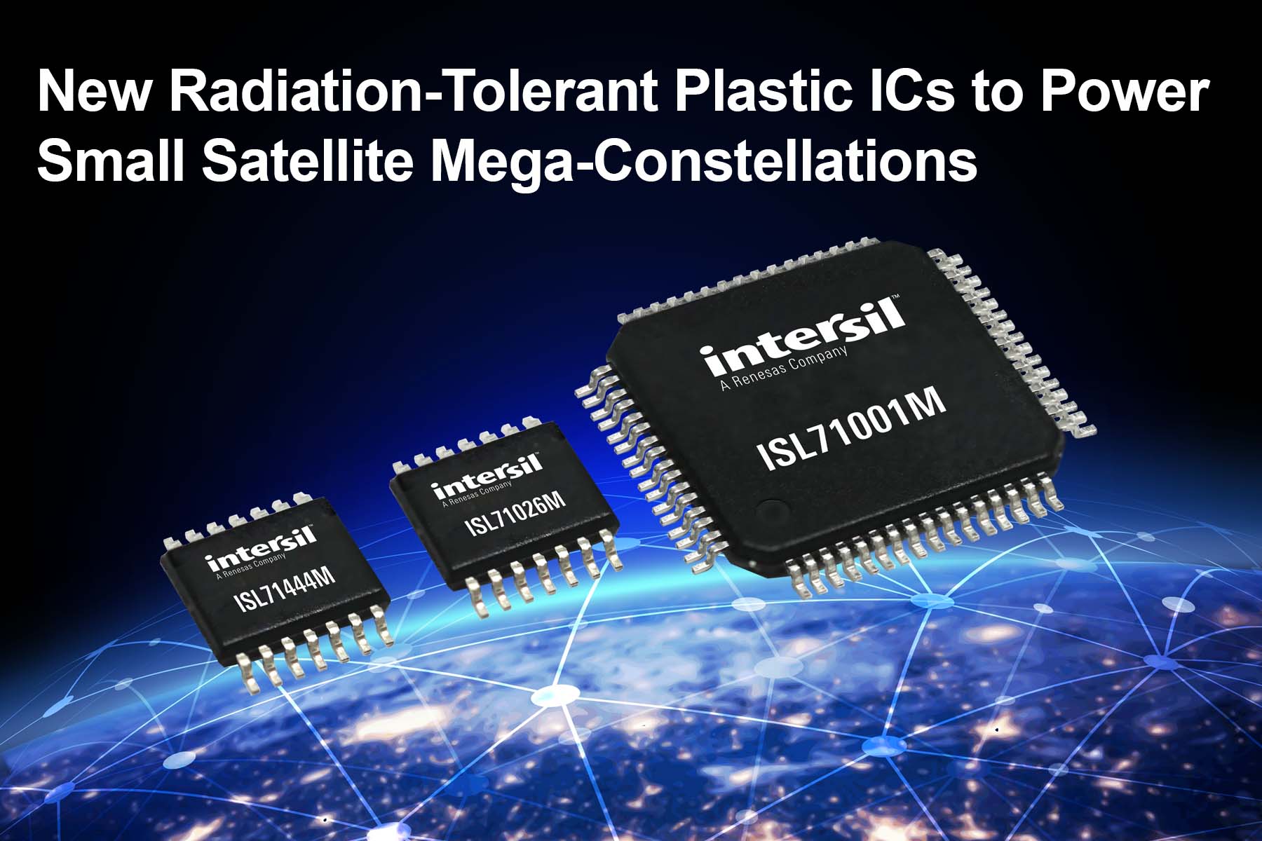 Radiation-Tolerant Plastic ICs Power Small Satellite Mega-Constellations