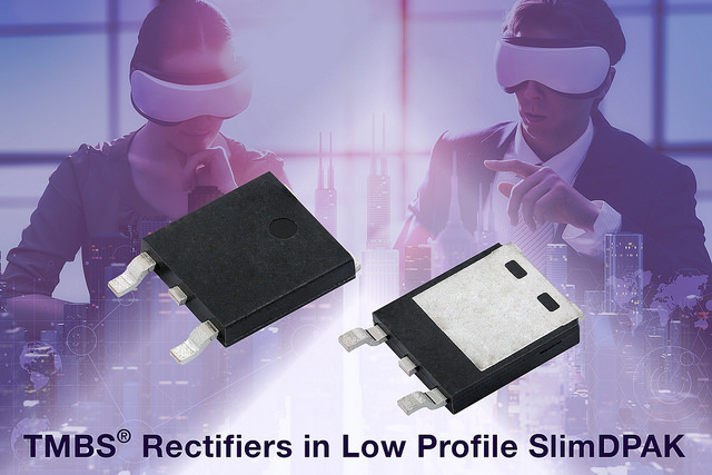 Rectifiers in SlimDPAK Save Space, Improve Thermal Performance and Efficiency