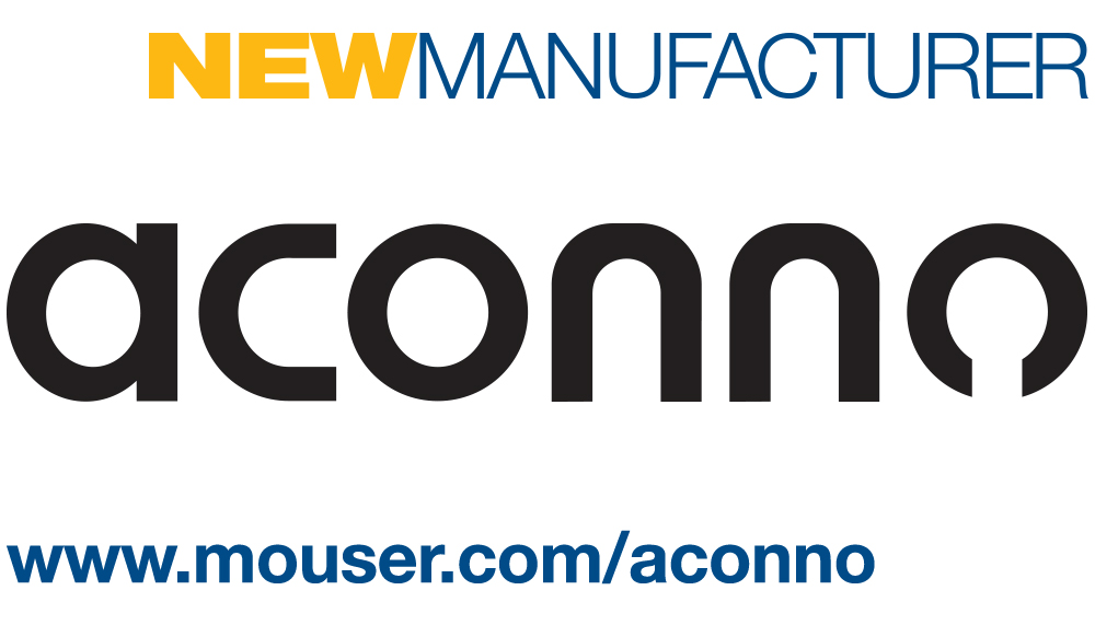 Mouser Electronics and aconno Sign Global Distribution Agreement