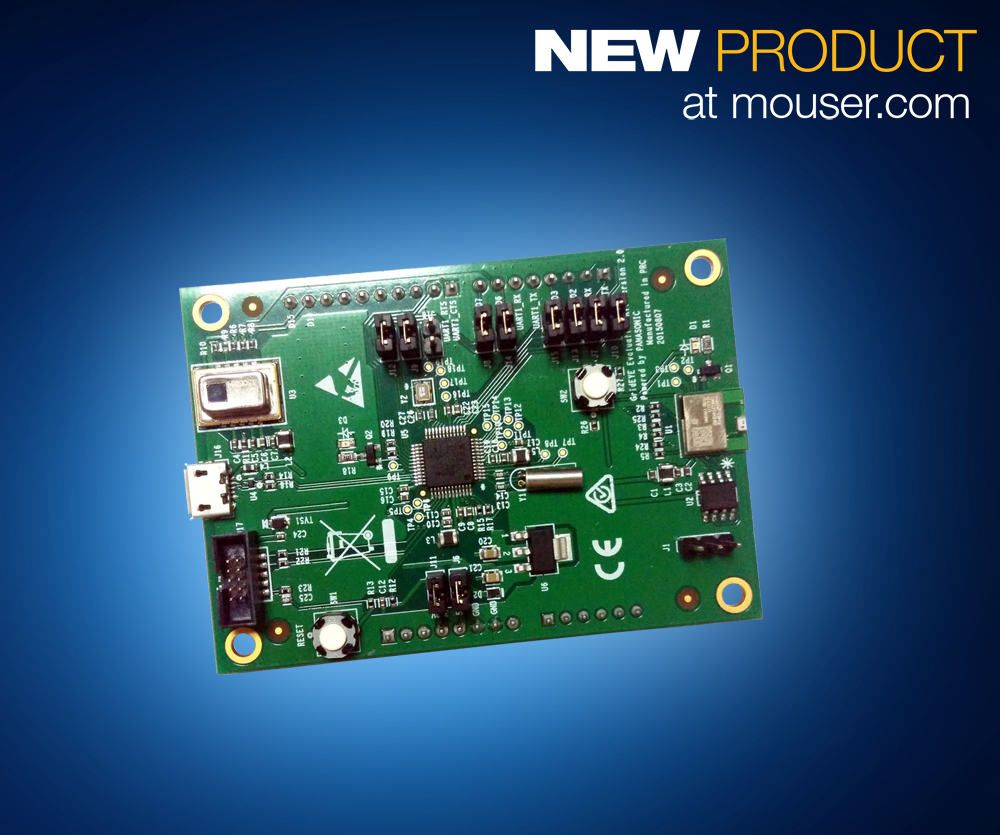 Build People-Detection IoT Prototypes with Panasonic’s Grid-EYE Eval Kit, Now at Mouser