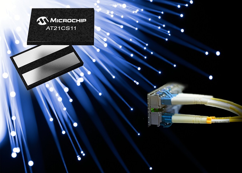 Latest single-wire serial EEPROM from Microchip enables remote identification