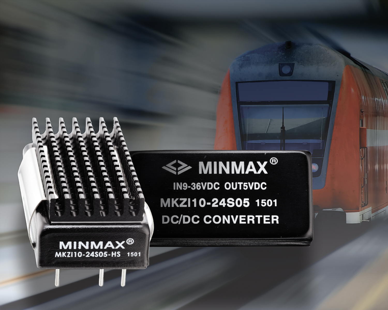 10 Watt Converters Intended for Railway Applications and Battery Powered Equipment