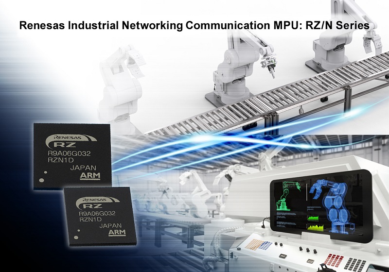 Renesas Electronics Accelerates Industrial Ethernet Application Development with New RZ/N1 Solution Kit
