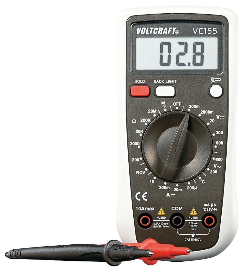 Conrad Electronics introduces high-quality  Voltcraft digital multimeter