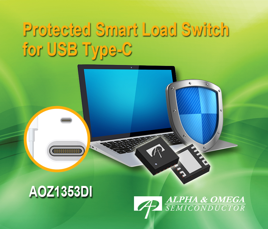 Protected Smart Load Switch Designed for USB Type-C Applications
