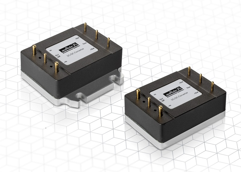Murata launches ultra-efficient 1/16th brick DC/DC converters for industrial and railway applications