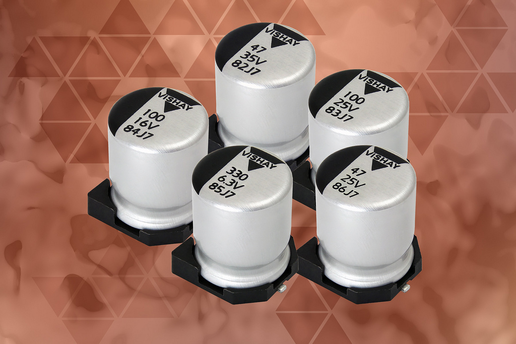 Conductive and Hybrid Conductive Aluminum Polymer Capacitors Save PCB Space and Lower Costs
