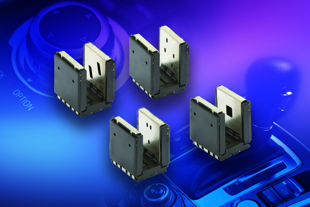 AEC-Q101-Qualified 3- and 4-Channel Optical Sensors Designed for Turn and Push, Absolute, and Incremental Encoding