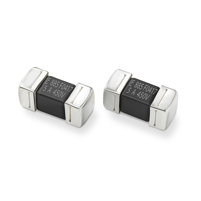 500VDC SMD Fuse Optimized for Electric Vehicle Applications Offers Short-Circuit Protection Up to 1500A