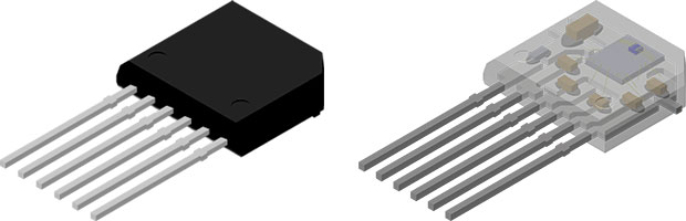 TMR Angle Sensor in a TO-6 Package Designed for PCB-Less Applications