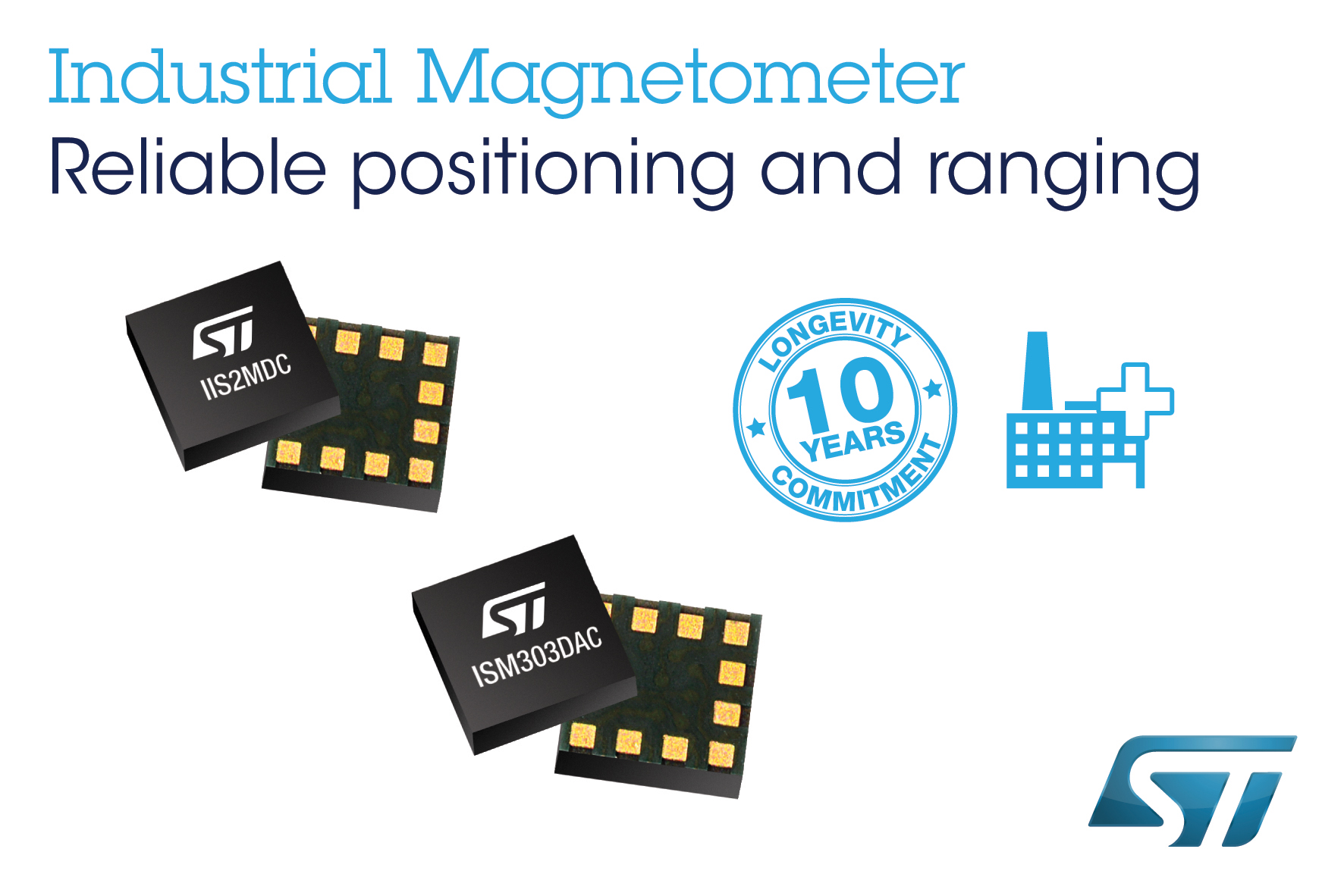 Industrial Magnetometer and eCompass for Precision Motion Sensing