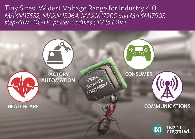 Wide Voltage Range and Small Footprint DC-DC uSLIC modules