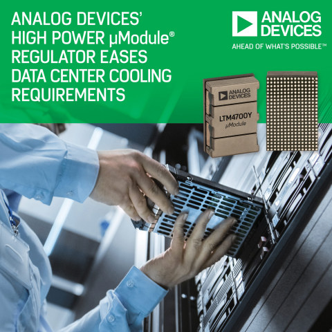 µModule Regulator Eases Data Center Cooling Requirements