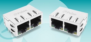 Ethernet Connector Modules Offer Pin-in-Paste Soldering