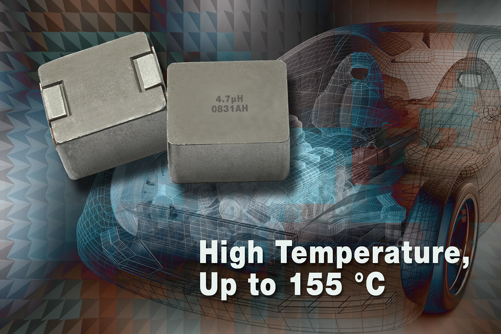 Automotive-Grade Inductor Offers Temperature to +155°C
