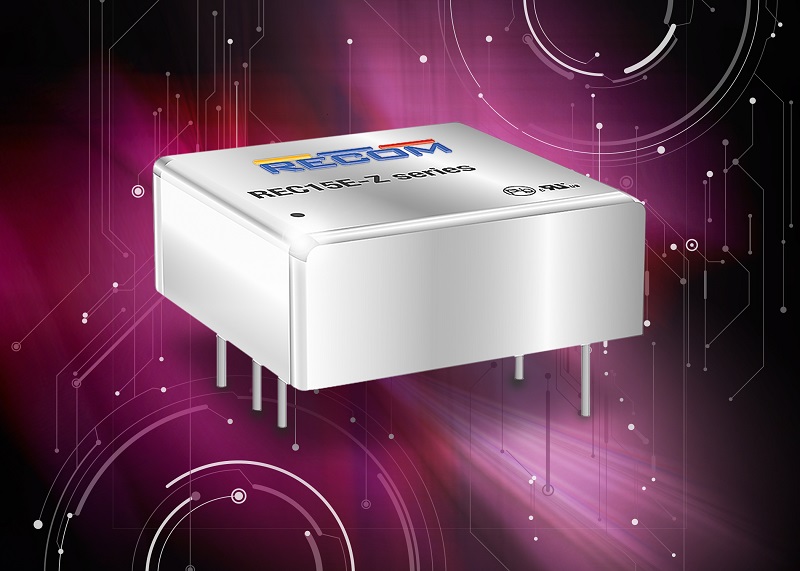 Wide-input 1”x1” 15W isolated converters deliver flexibility