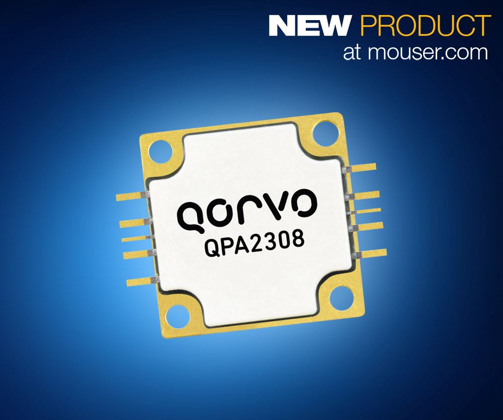 Mouser Stocks Qorvo 60W GaN Power Amplifier