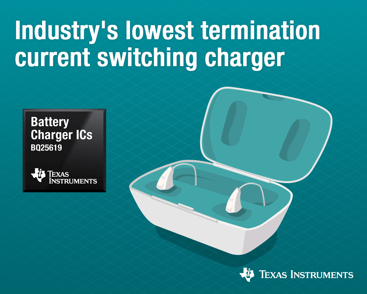 Battery Charger with Industry's Lowest Termination Current