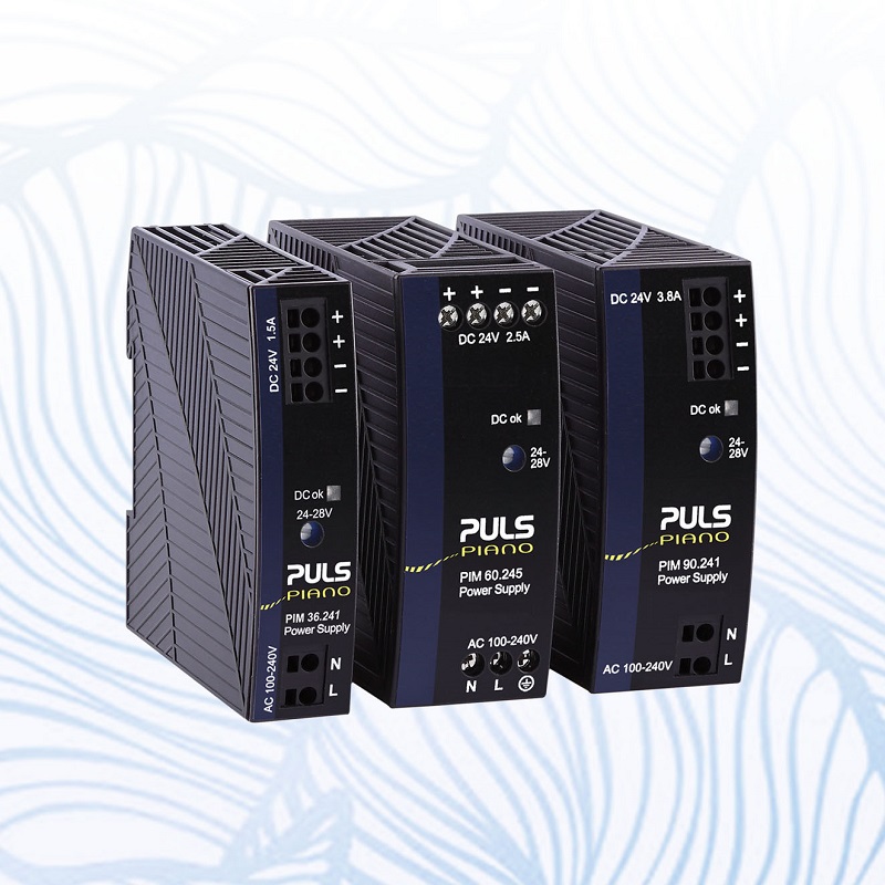 New Compact 36W, 60W and 90W DIN-Rail Mini Power Supplies