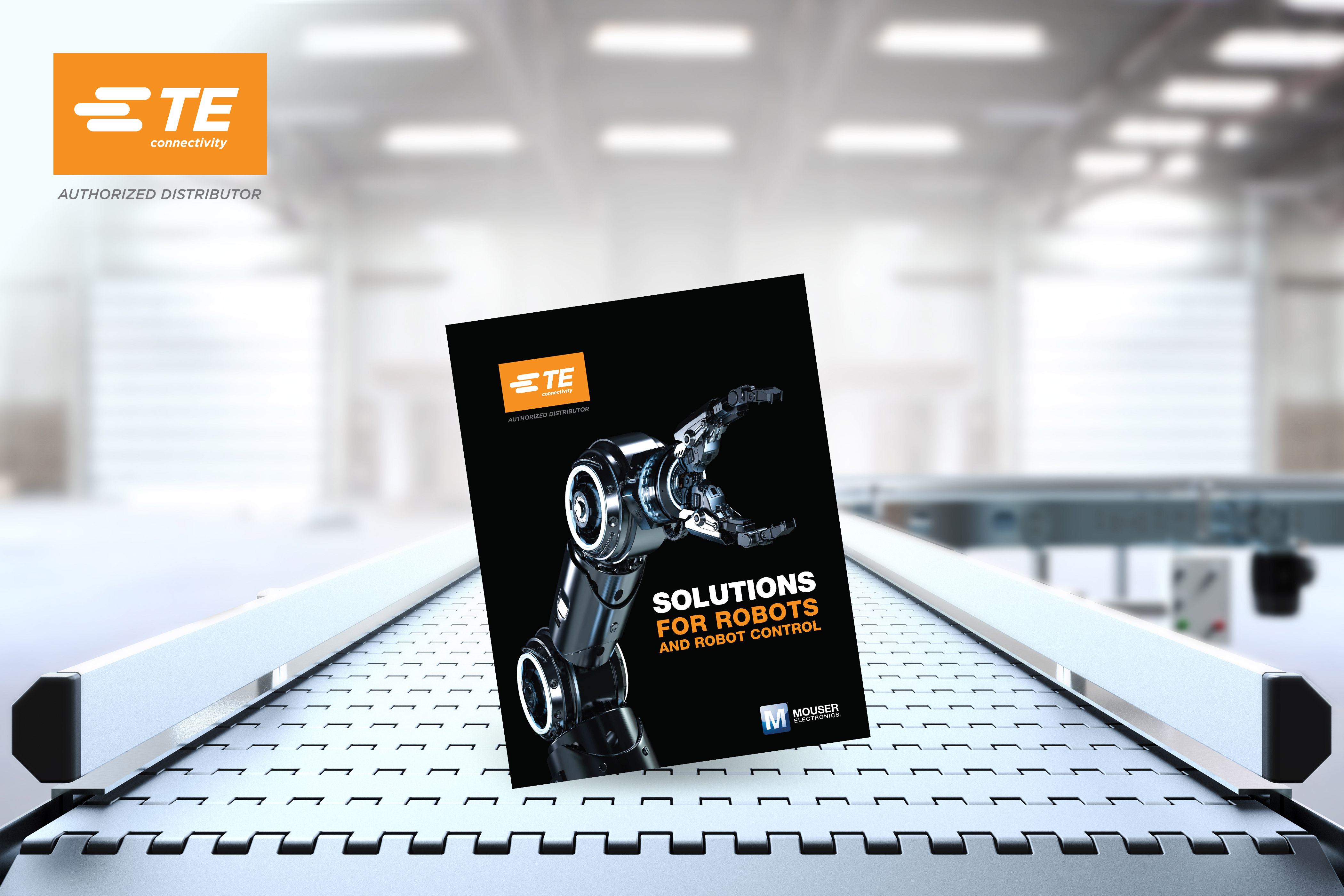 Mouser Electronics, TE Connectivity Survey Robotics in eBook