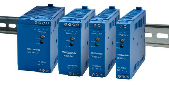 Sager Electronics Offers TDK-Lambda DIN Rail Power Supply