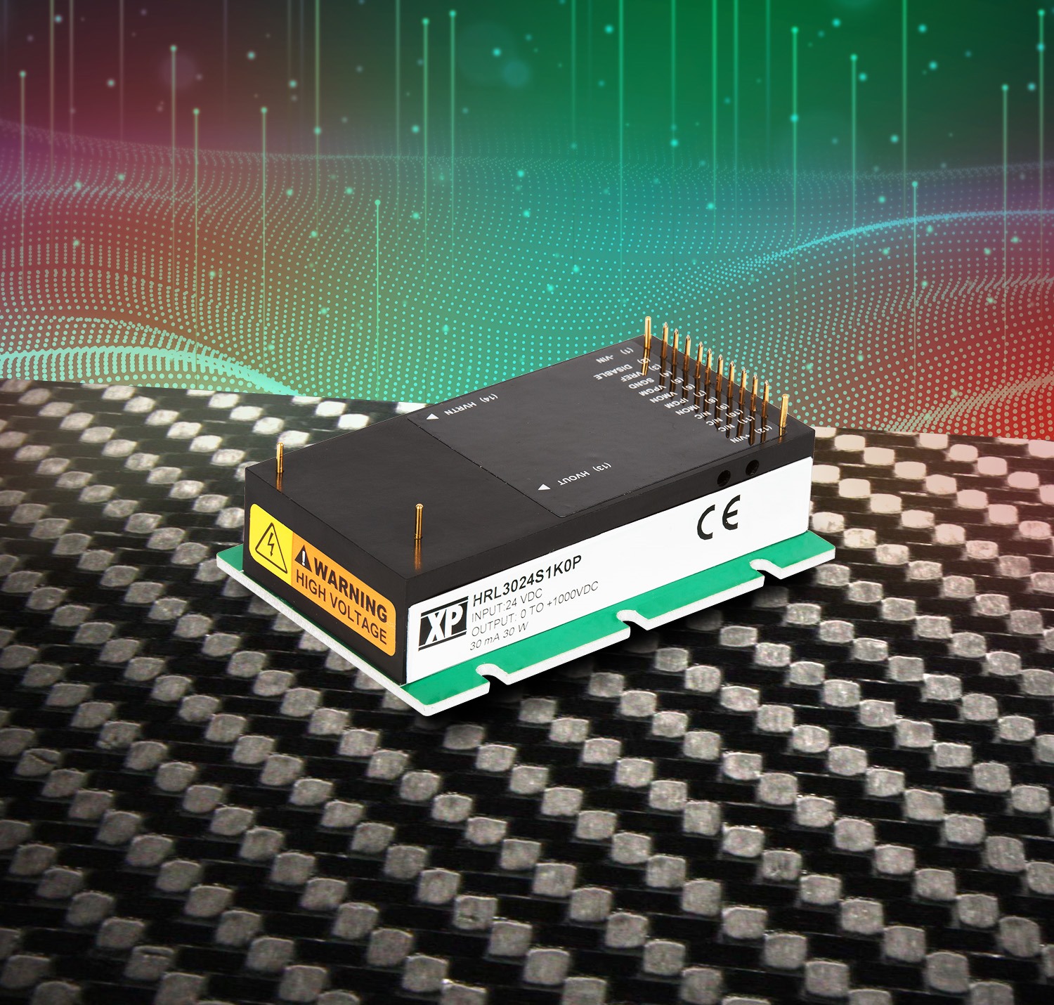 High-Voltage DC-DC Power Module for Scientific Applications