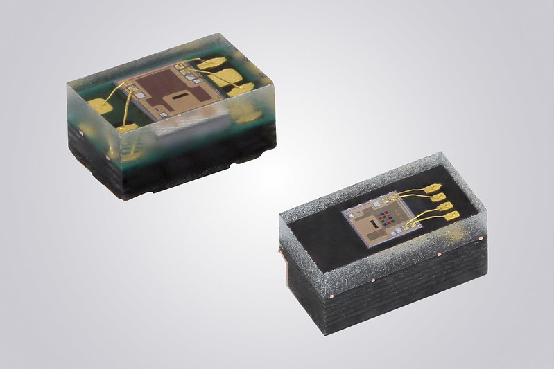 Integrated RGBC-IR Color Sensors With I²C Interface