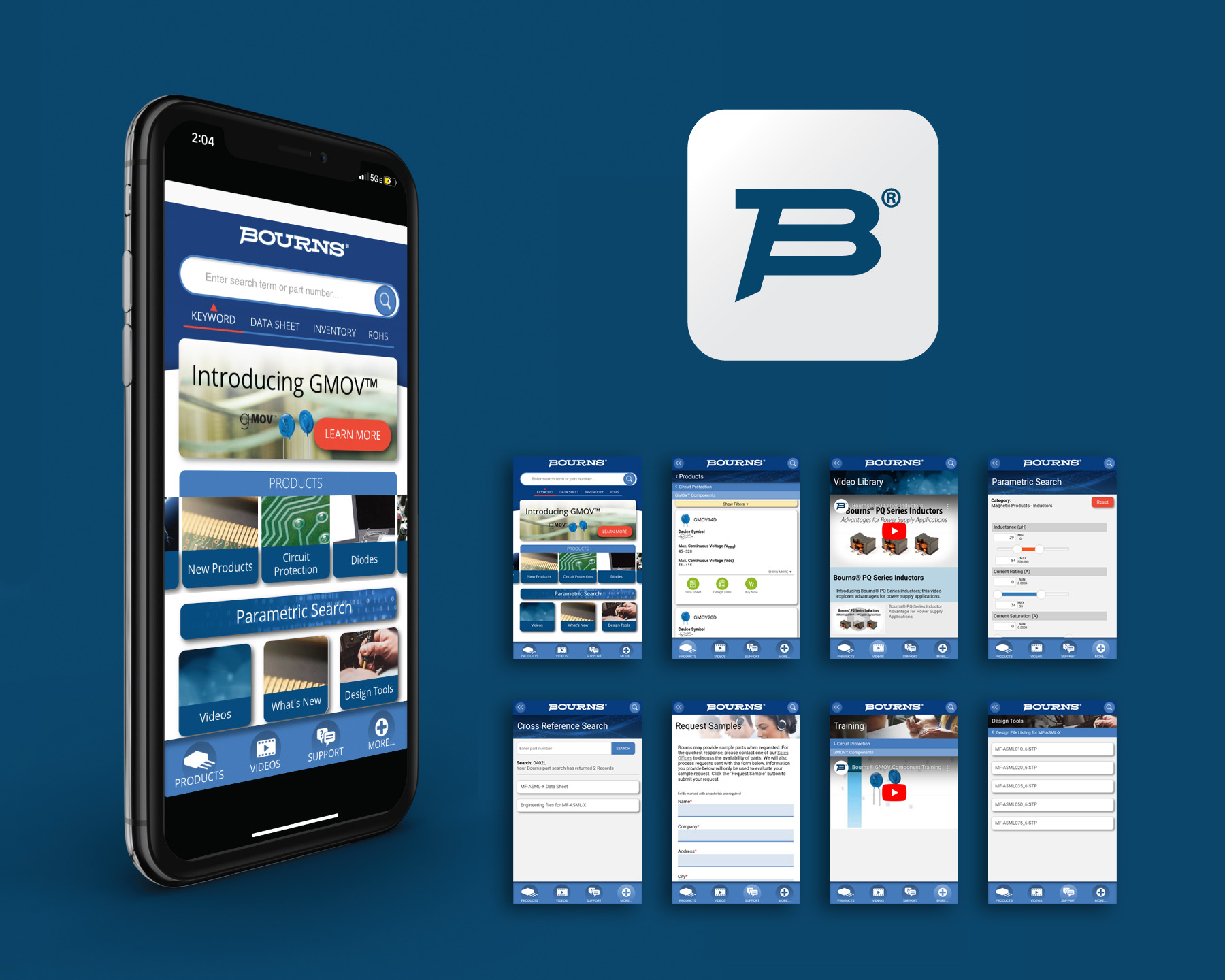 Bourns Launches Mobile App for iPhone and Android