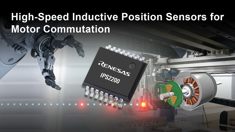 Renesas introduces High-Accuracy Inductive Position Sensing