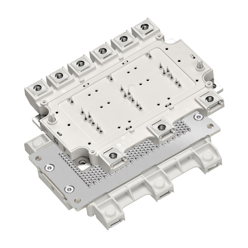 Power module for mid-power electric vehicle traction inverters