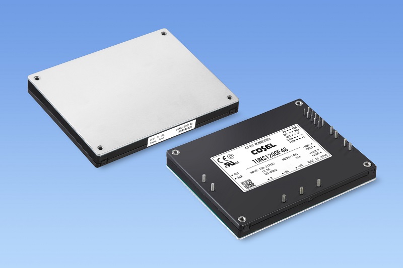 1.2 kW high-density, low-profile, onboard AC/DC power module