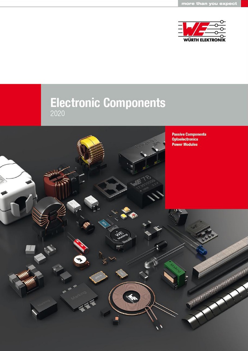 Würth Electronic Components 2020 catalogue