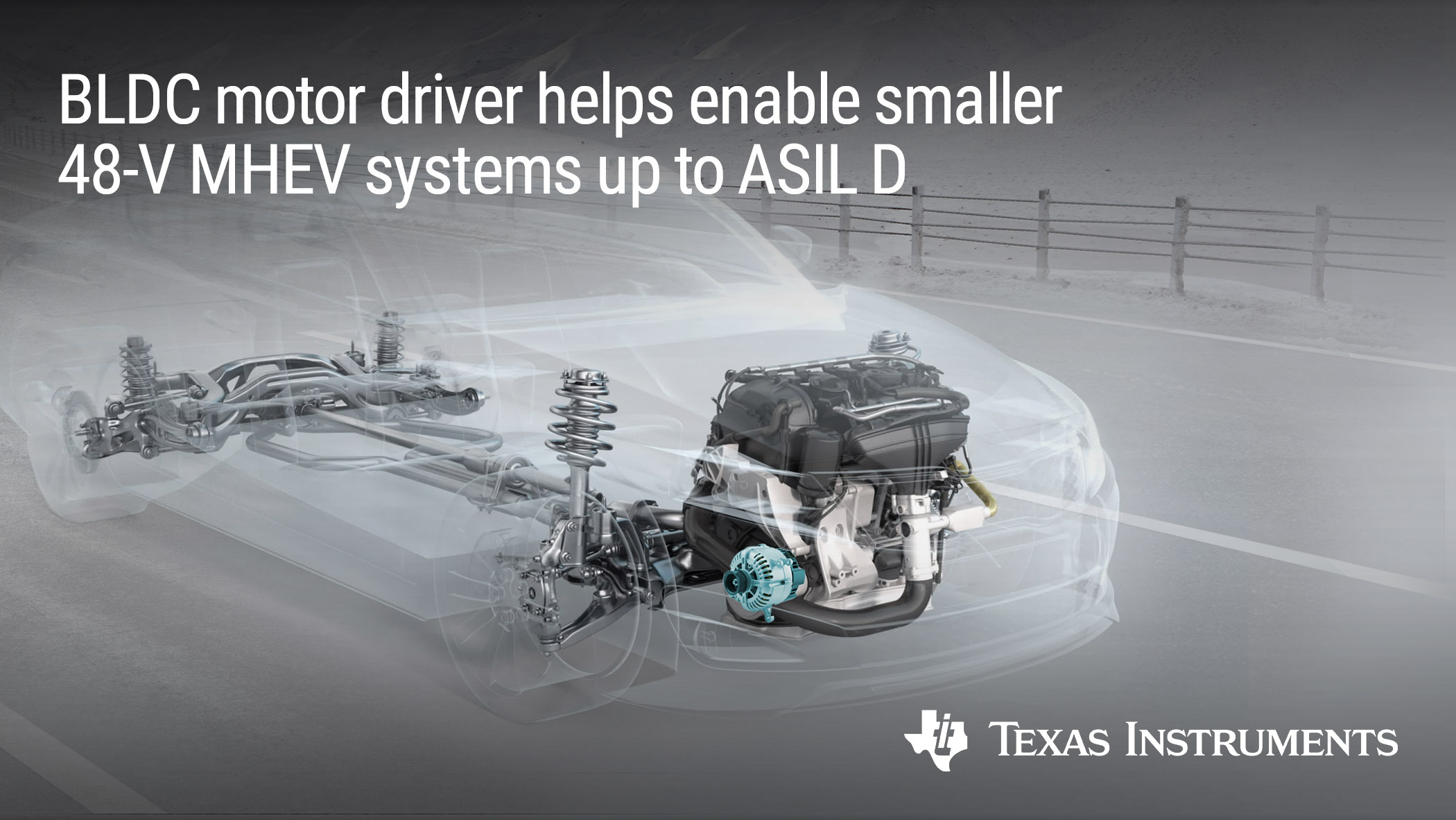 Motor Driver Enables MHEVs Requiring Functional Safety