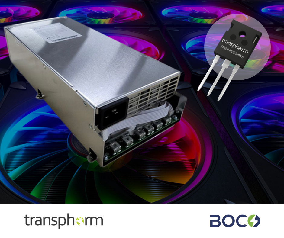 Transphorm's SuperGaN FETs Power Crypto Mining Power Supply