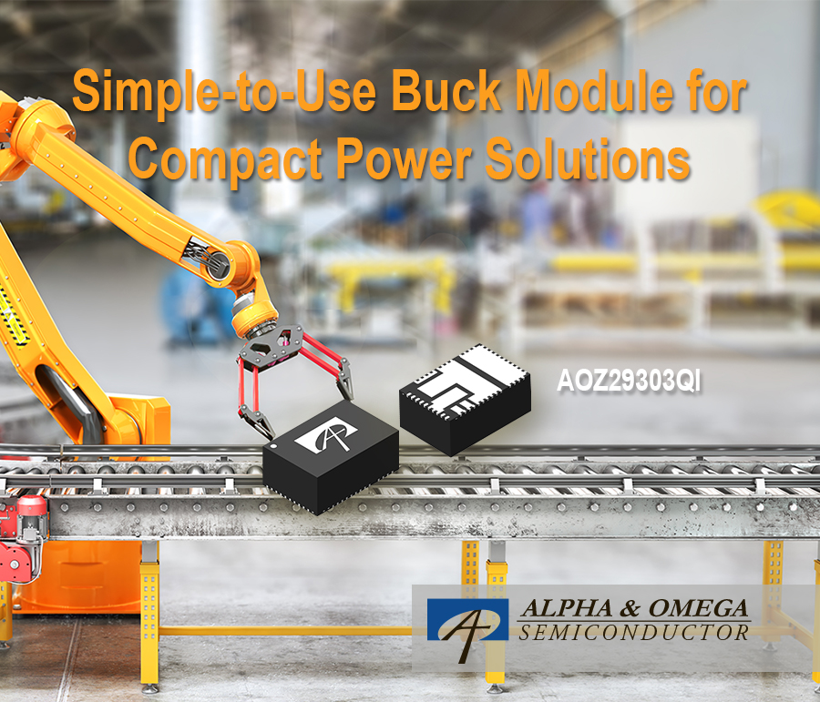 3A Buck Module with Integrated Passives Suitable for Industrial Applications