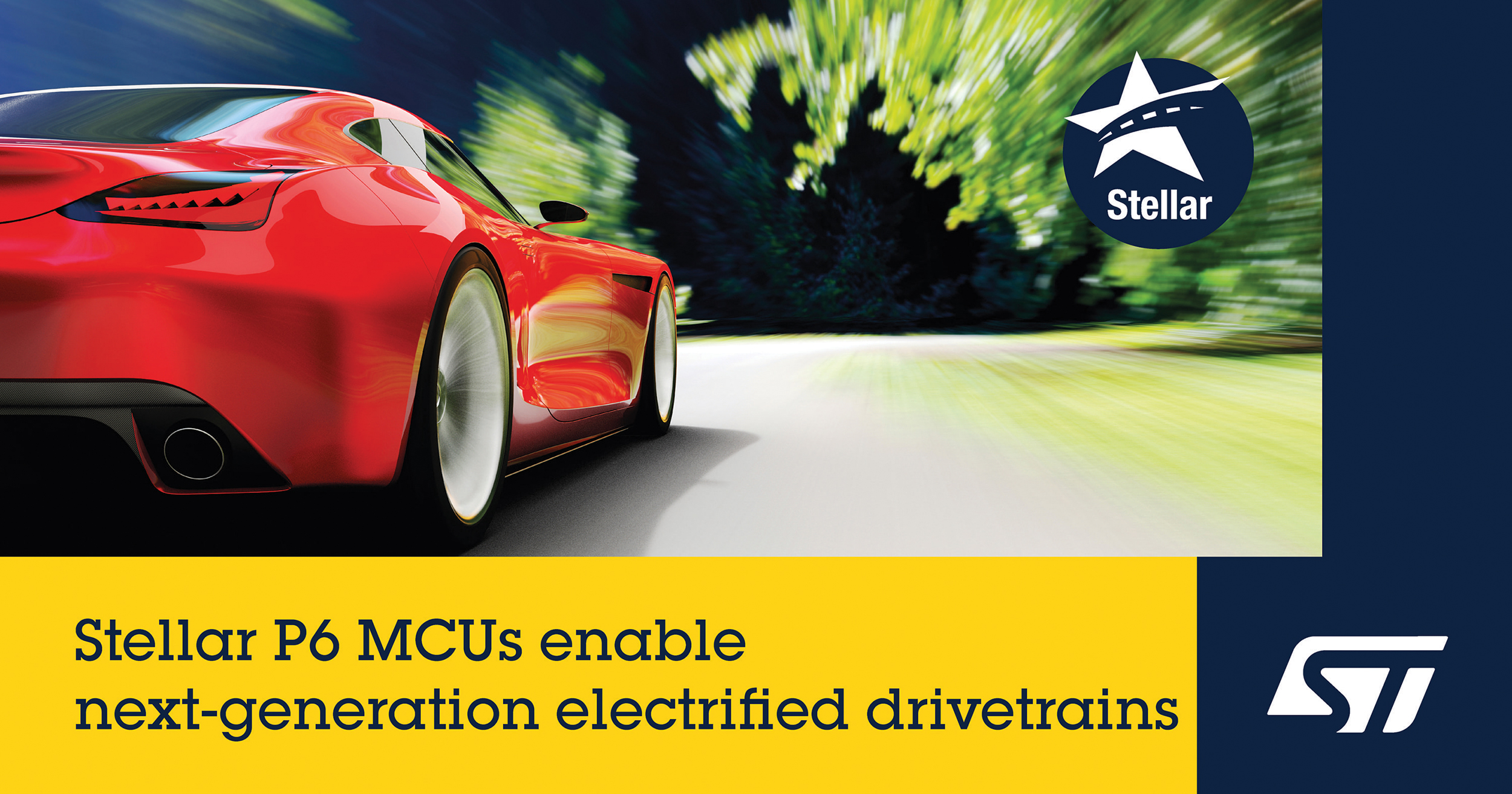 STMicroelectronics Introduces Stellar P6 Automotive MCU for EV Platform System Integration