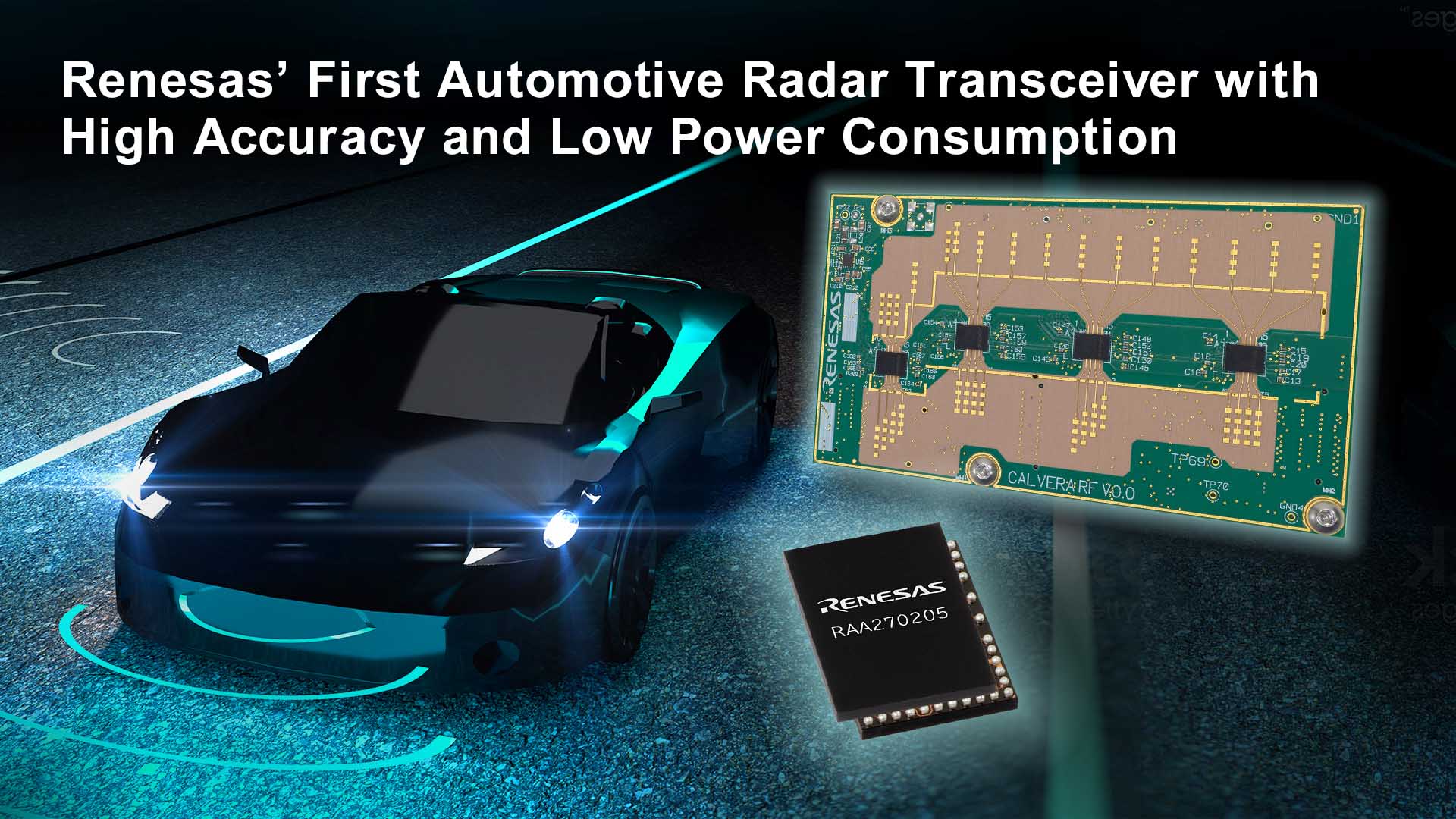 First Family of Automotive Radar Transceivers with Industry's Highest Accuracy and Lowest Power Consumption