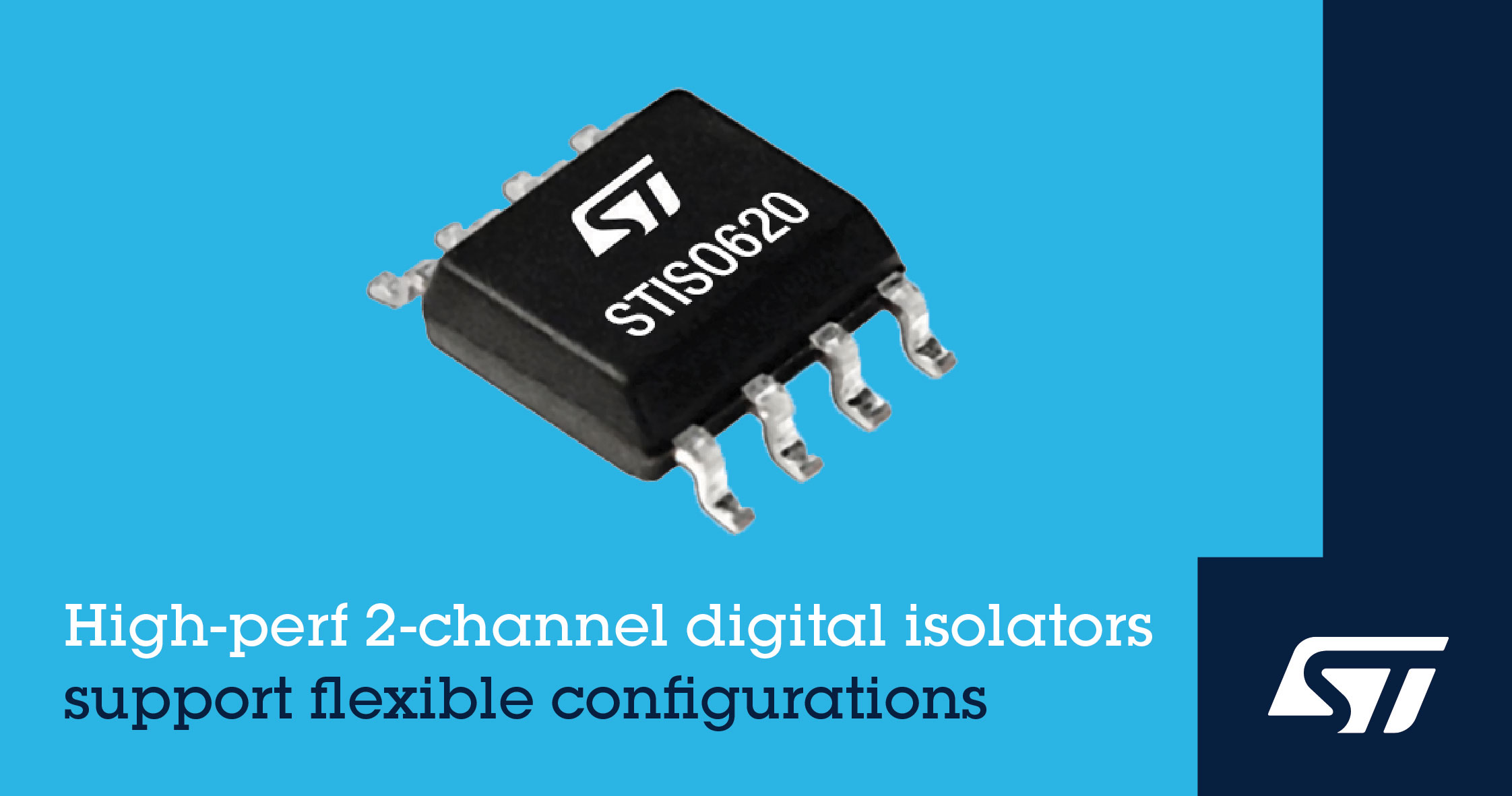 Dual-Channel Digital Isolators Cover Flexible Configurations