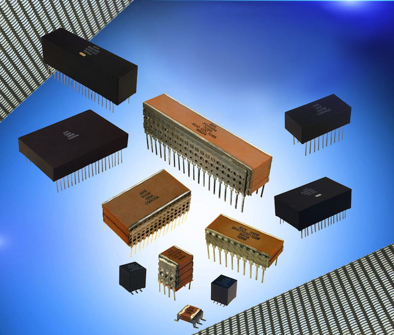 SMPS stacked MLC capacitors are MIL-PRF-49470-qualified