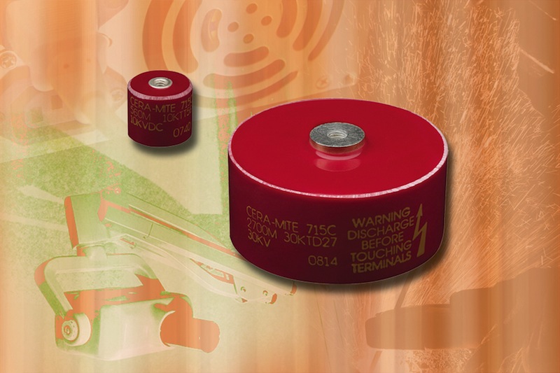 Vishays customisable high-voltage ceramic disc capacitors available on short lead times from TTI