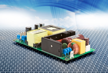 Compact low profile green 225 W power supply targets IT, industrial and medical applications
