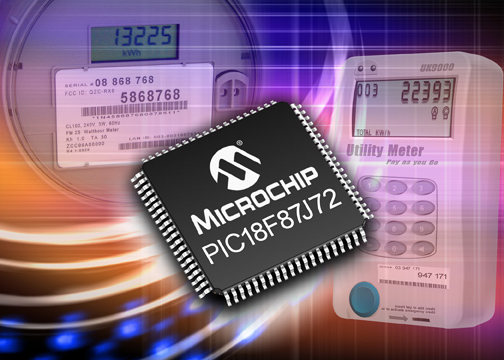 Microchips New PIC Microcontrollers Support Multi-Function Smart-Metering and Energy-Monitoring Applications