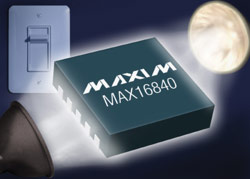 Maxims LED Solution Enables Drop-in Replacements for Halogen MR16 Lamps