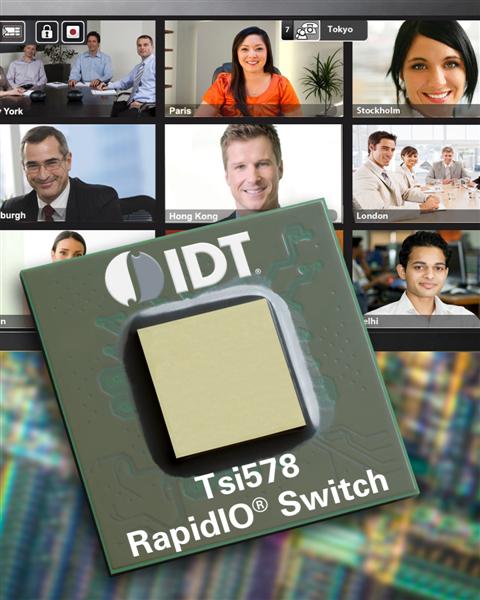 IDT RAPIDIO Switch Selected By RADVISION for Scopia Video Conference System