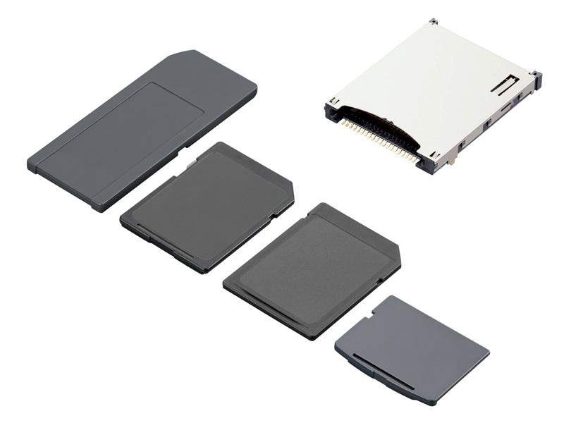 ALPS Offers Low-profile 4-in-1 Combine Type Card Connector for SC Memory Cards, Multimedia-Cards, Memory Sticks and xD-Picture Cards