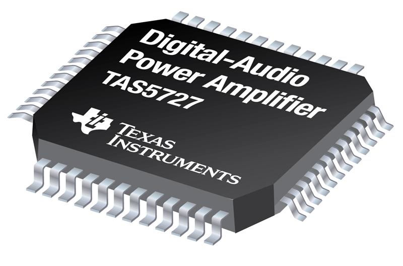 TI introduces efficient 25-W digital audio power amp for thin-panel televisions