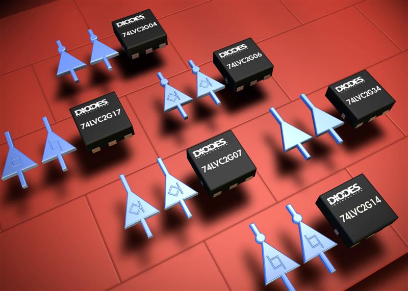 Dual gate logic from Diodes Incorporated aids product miniaturization
