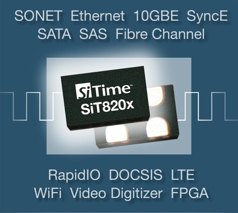 SiTime Introduces Highest Performance MEMS Oscillators for Telecom, Networking, Storage and Wireless Applications